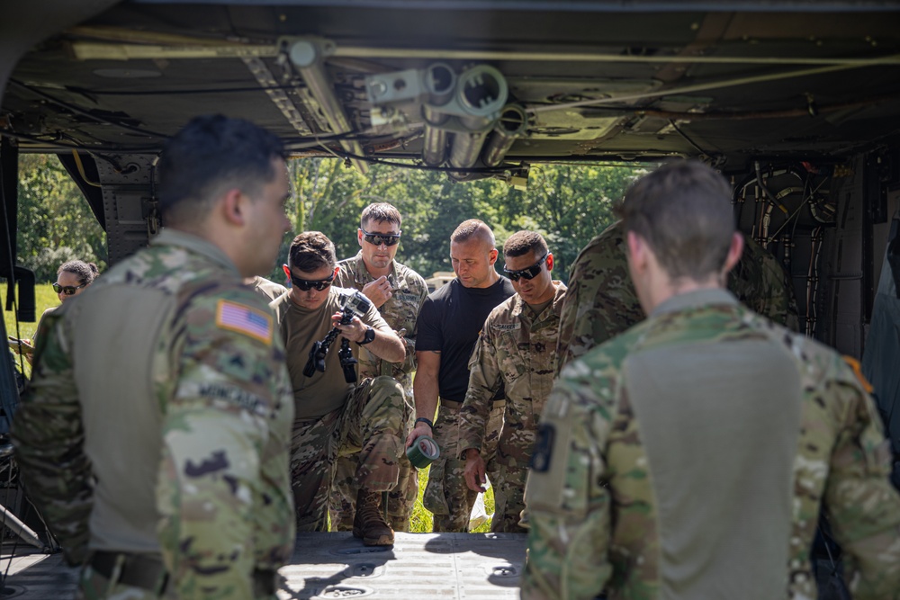 Operation Viking 2023 Blackhawk jump