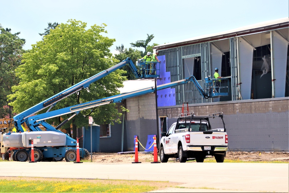 Renovation of Fort McCoy's Rumpel Fitness Center