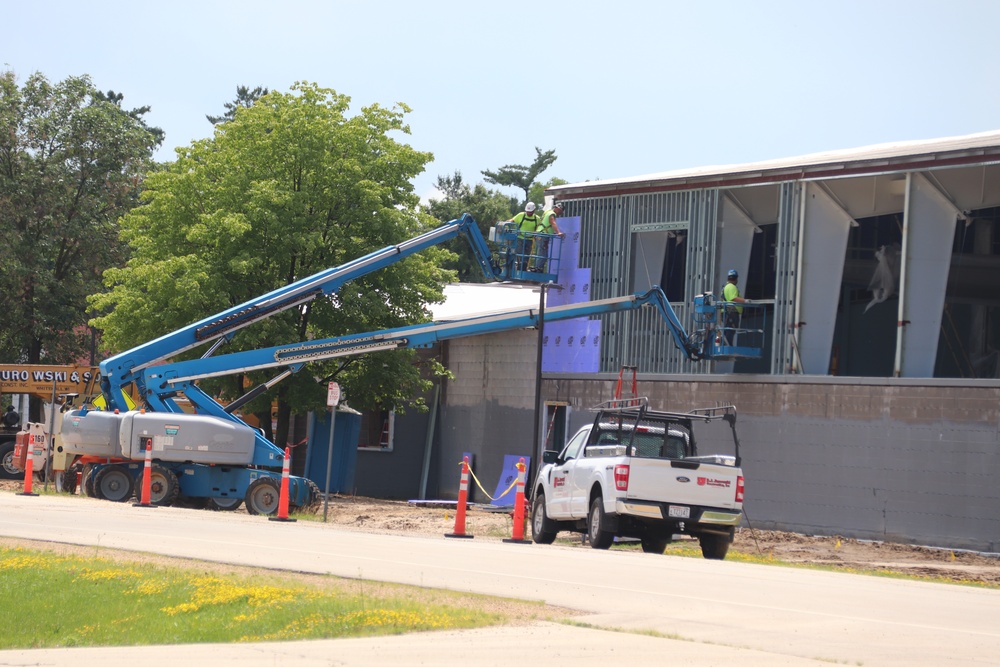 Renovation of Fort McCoy's Rumpel Fitness Center