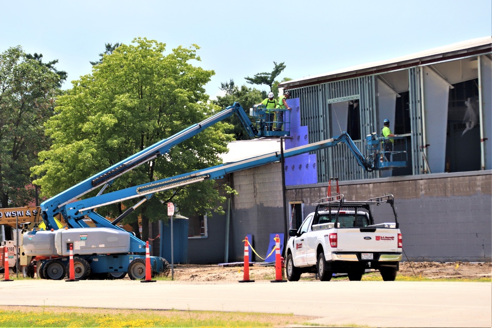 Renovation of Fort McCoy's Rumpel Fitness Center