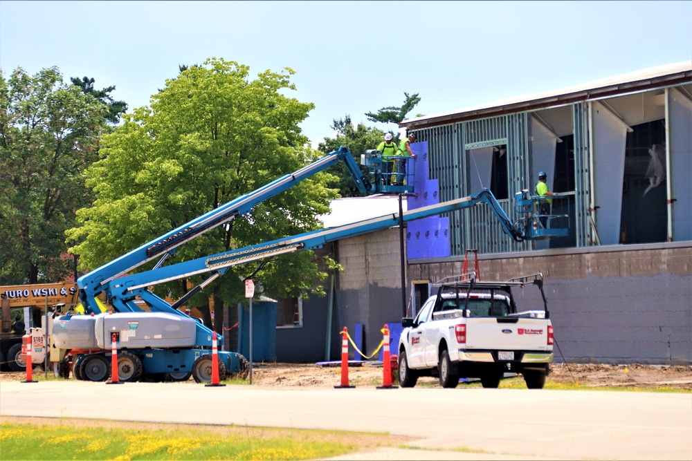 Renovation of Fort McCoy's Rumpel Fitness Center