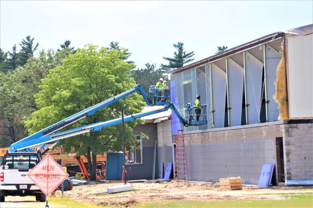 Renovation of Fort McCoy's Rumpel Fitness Center