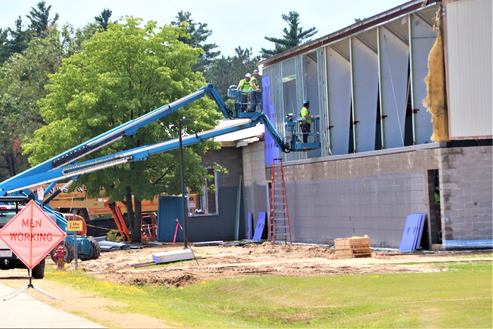 Renovation of Fort McCoy's Rumpel Fitness Center