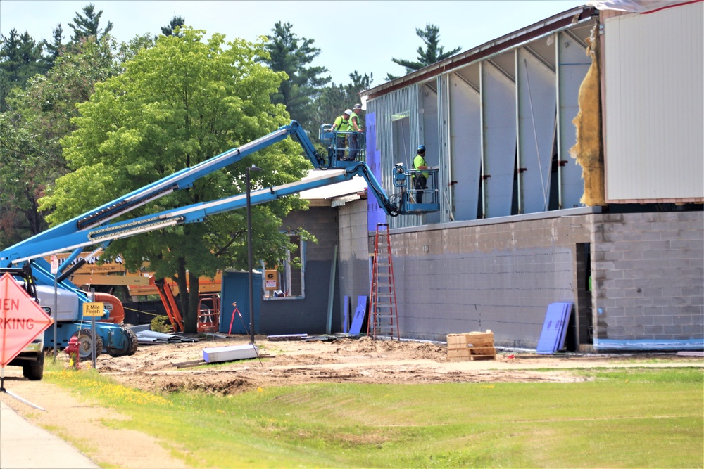 Renovation of Fort McCoy's Rumpel Fitness Center