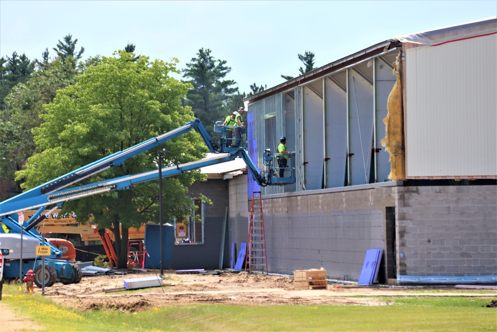 Renovation of Fort McCoy's Rumpel Fitness Center