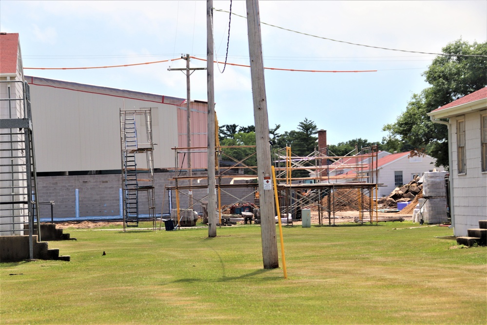 Renovation of Fort McCoy's Rumpel Fitness Center