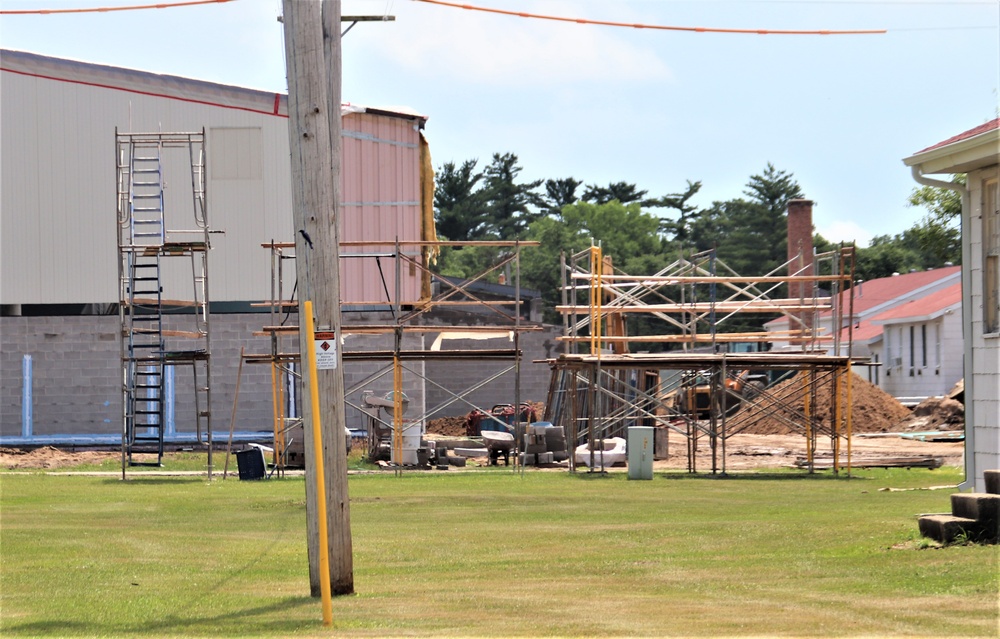 Renovation of Fort McCoy's Rumpel Fitness Center