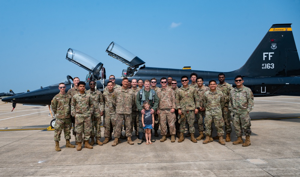 COMACC surprises the Airman of the Year at JBLE