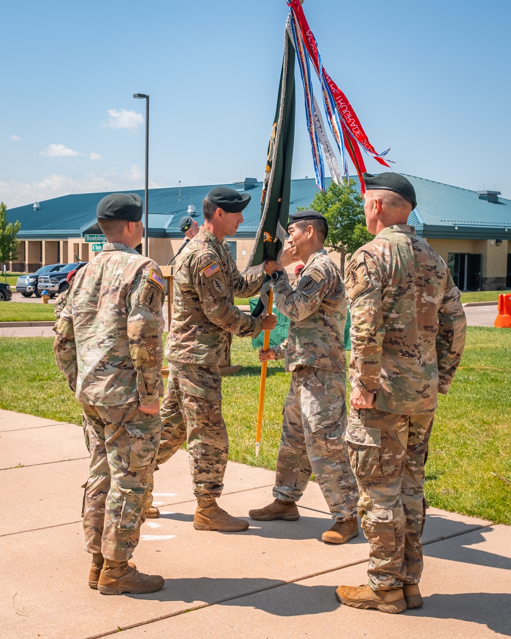 3-10 10th SFG(A) Change of Command