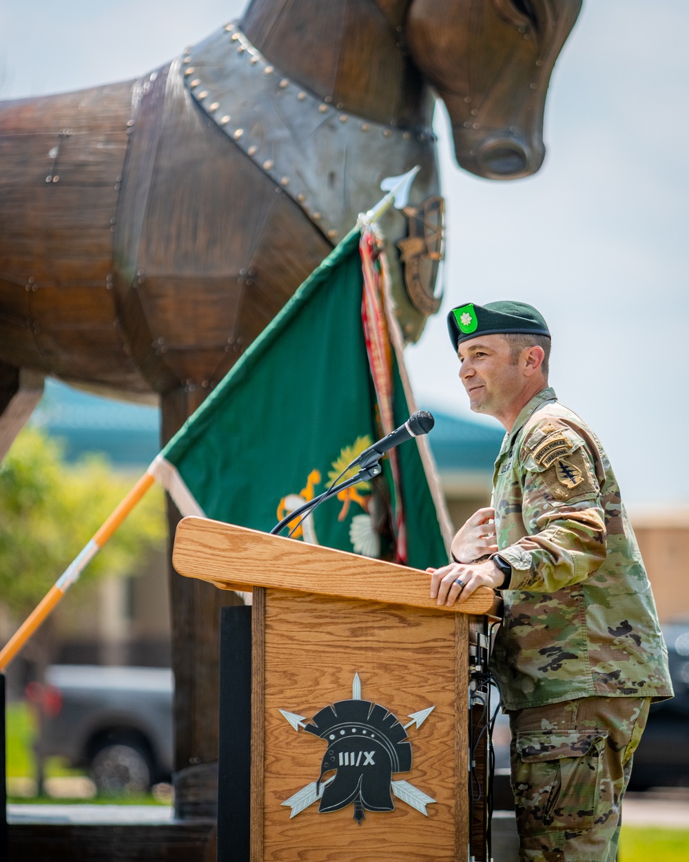 3-10 10th SFG(A) Change of Command