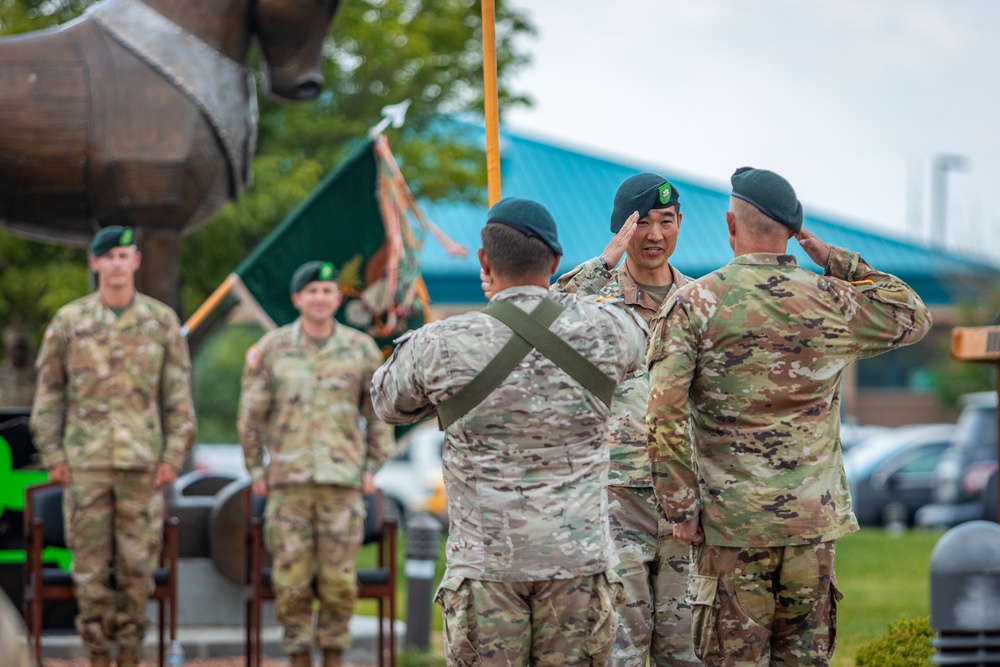 3-10 10th SFG(A) Change of Command