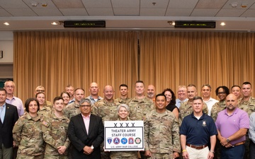 Theater Army Staff Course creates connectivity