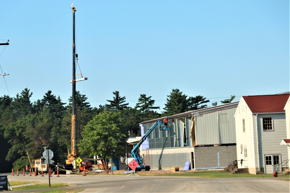 Renovation of Fort McCoy's Rumpel Fitness Center