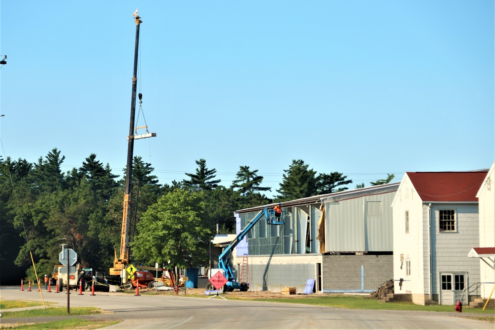 Renovation of Fort McCoy's Rumpel Fitness Center