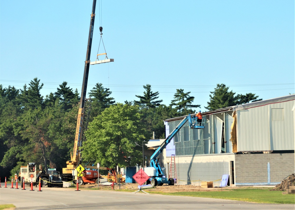 Renovation of Fort McCoy's Rumpel Fitness Center