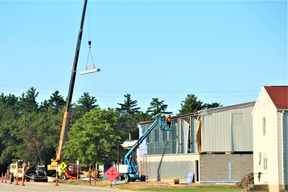 Renovation of Fort McCoy's Rumpel Fitness Center