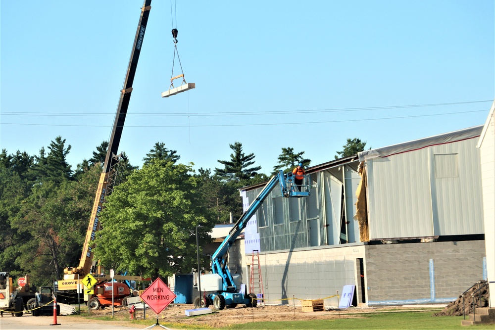 Renovation of Fort McCoy's Rumpel Fitness Center