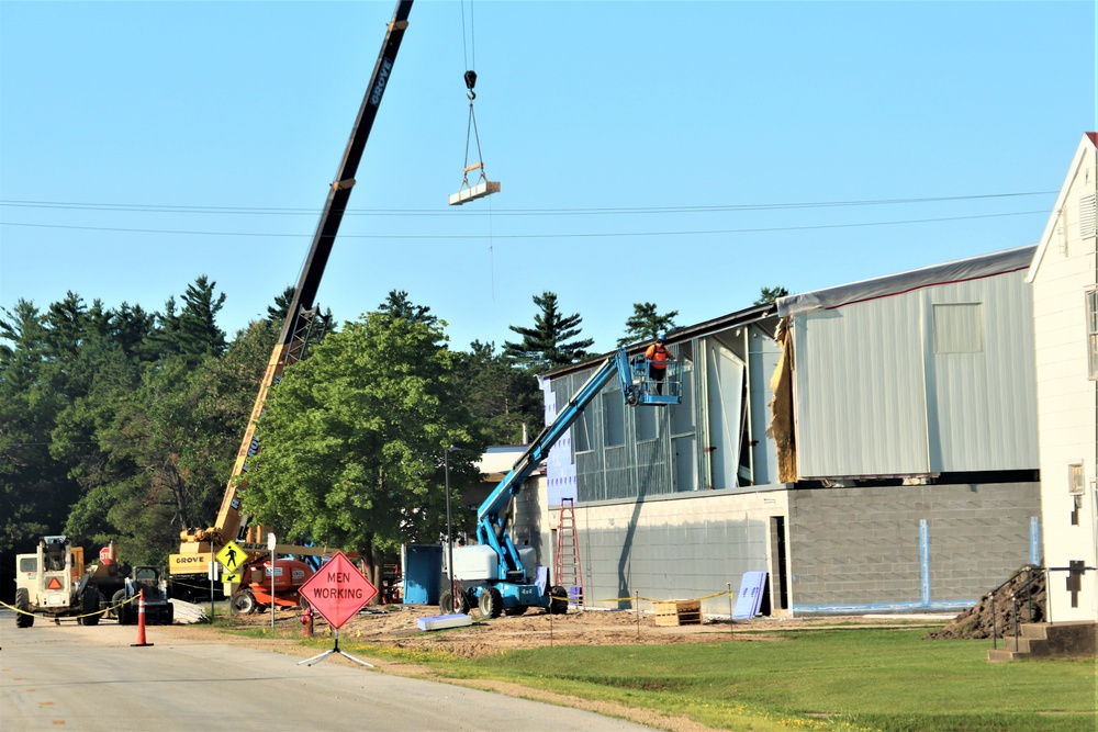 Renovation of Fort McCoy's Rumpel Fitness Center