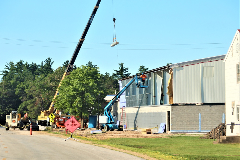 Renovation of Fort McCoy's Rumpel Fitness Center