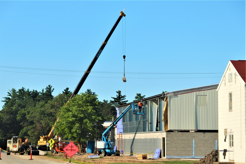 Renovation of Fort McCoy's Rumpel Fitness Center