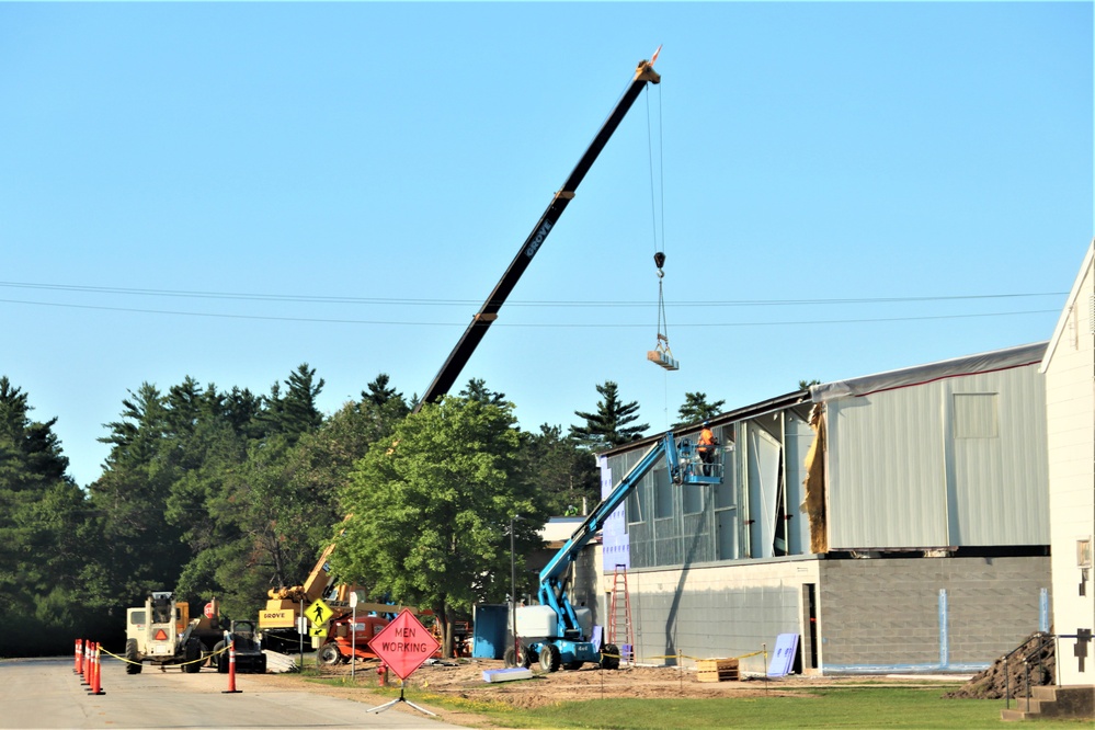 Renovation of Fort McCoy's Rumpel Fitness Center