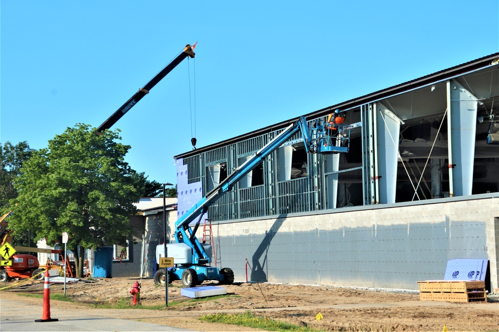 Renovation of Fort McCoy's Rumpel Fitness Center