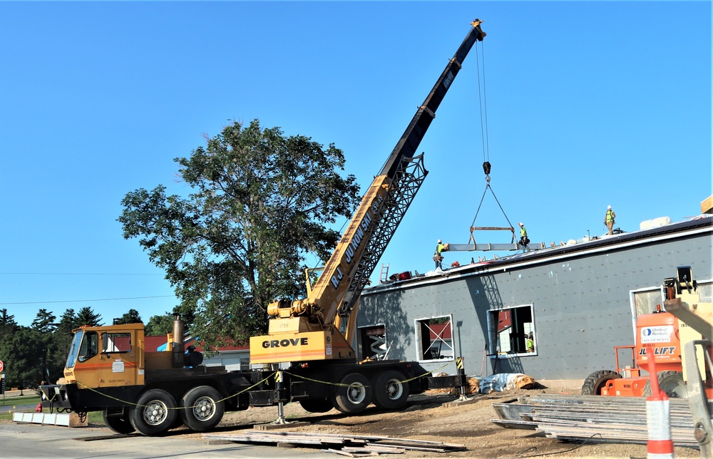 Renovation of Fort McCoy's Rumpel Fitness Center