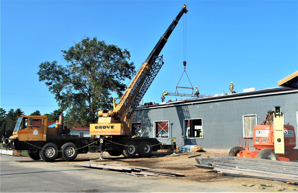 Renovation of Fort McCoy's Rumpel Fitness Center