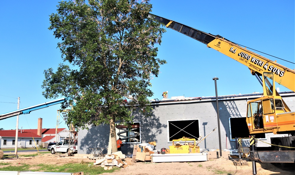 Renovation of Fort McCoy's Rumpel Fitness Center