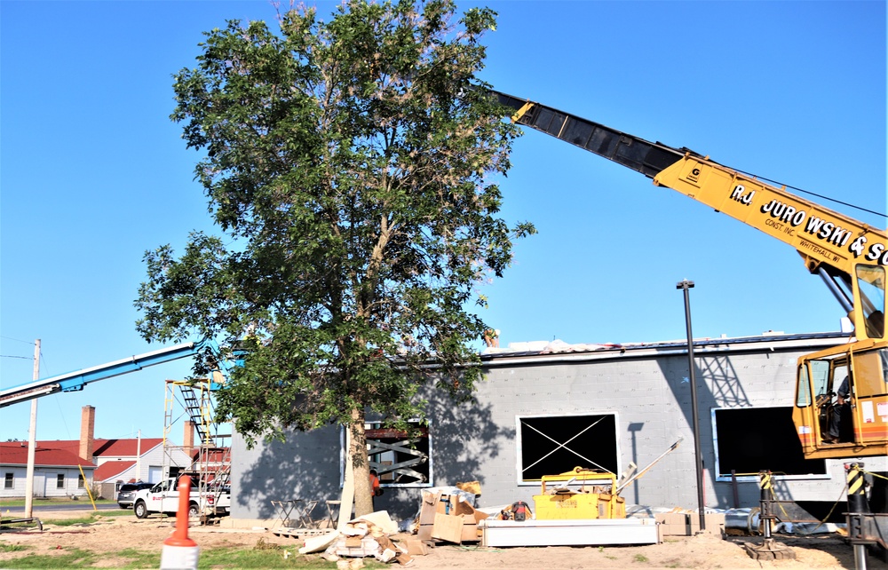 Renovation of Fort McCoy's Rumpel Fitness Center