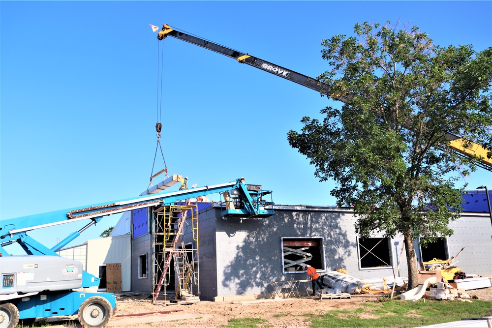 Renovation of Fort McCoy's Rumpel Fitness Center