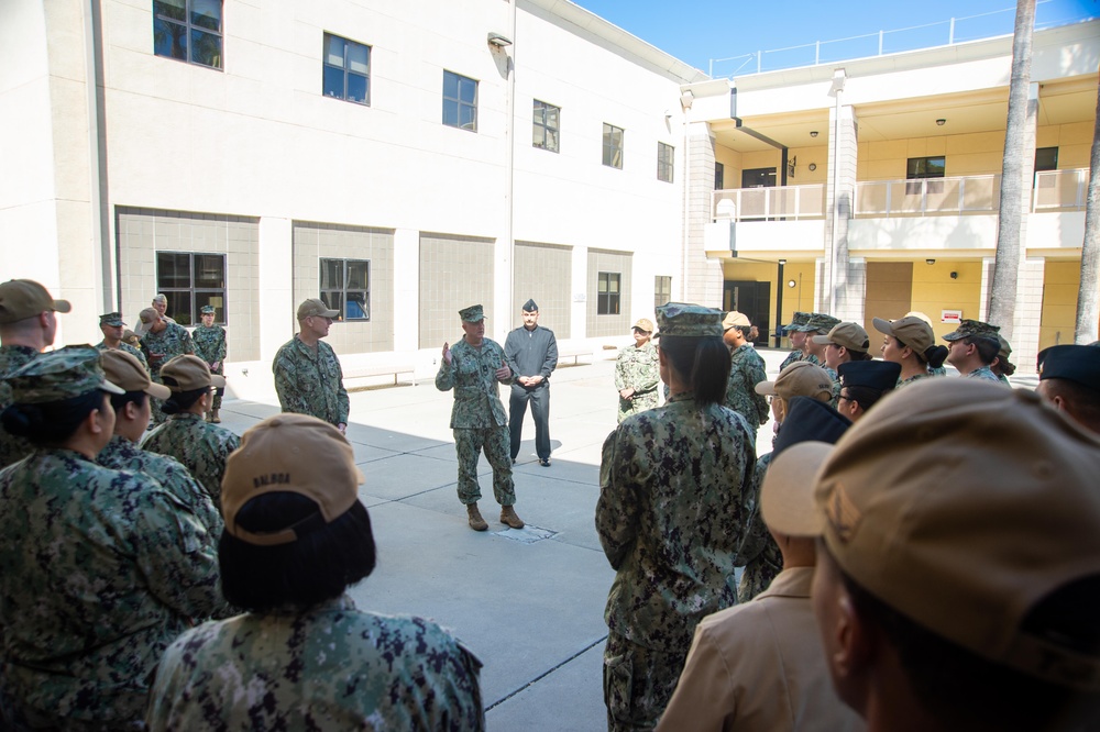 Acting Surgeon General Visits People, Platforms in San Diego Area