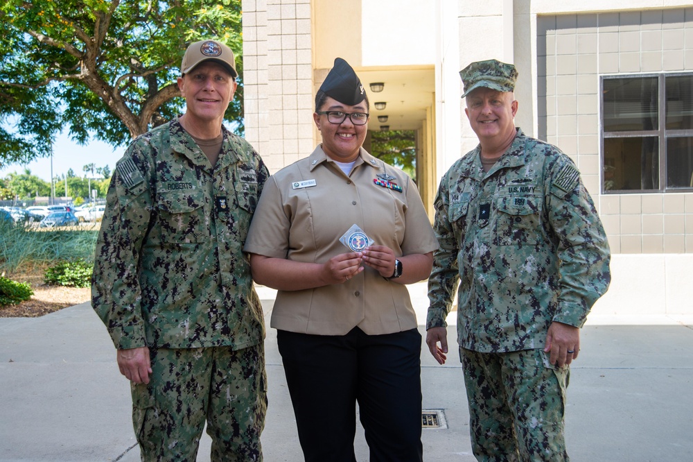 Acting Surgeon General Visits People, Platforms in San Diego Area