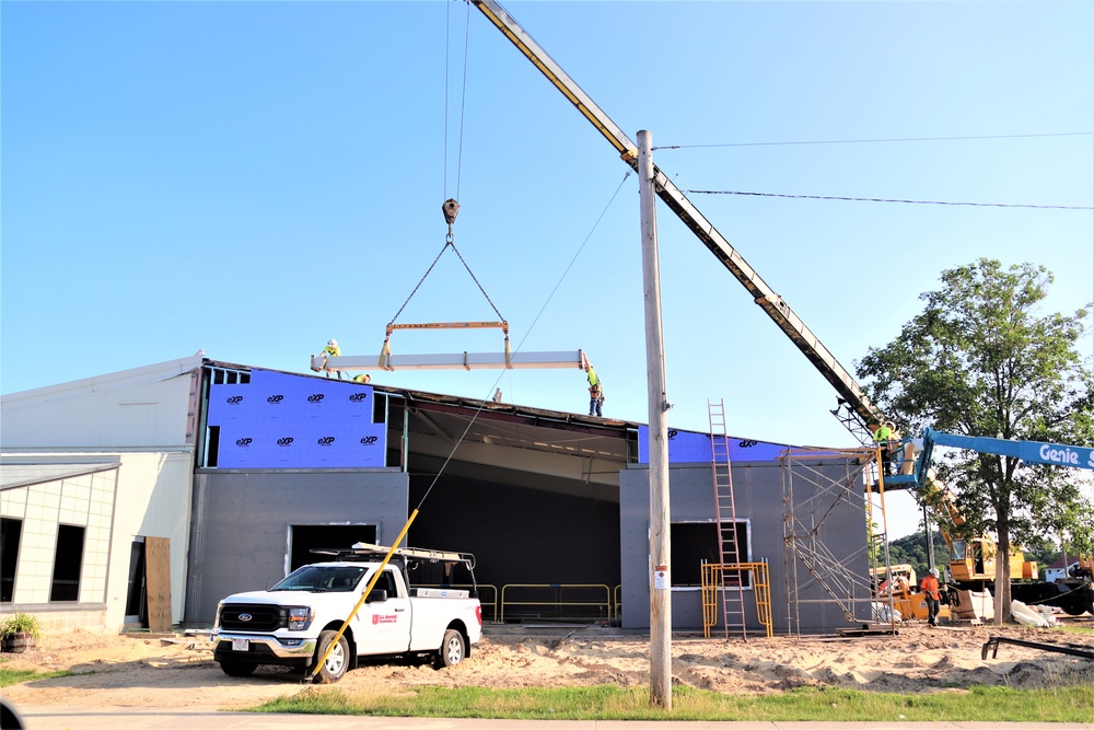 Renovation of Fort McCoy's Rumpel Fitness Center