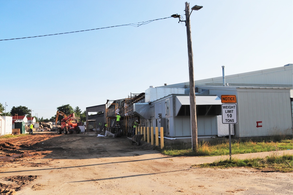 Renovation of Fort McCoy's Rumpel Fitness Center