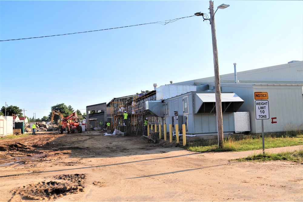 Renovation of Fort McCoy's Rumpel Fitness Center