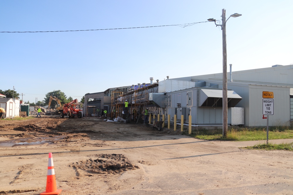 Renovation of Fort McCoy's Rumpel Fitness Center