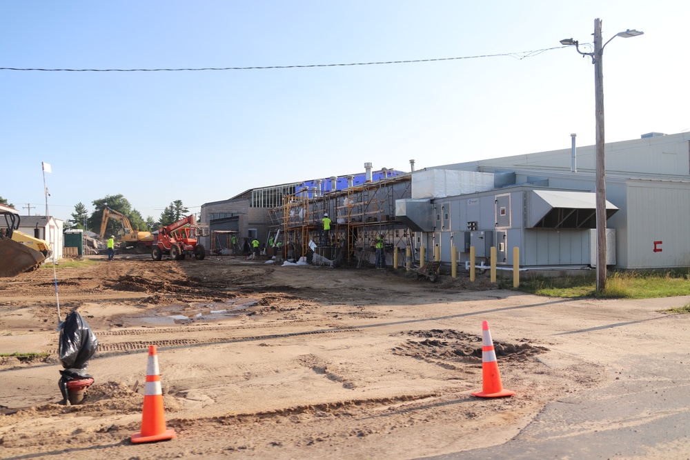 Renovation of Fort McCoy's Rumpel Fitness Center