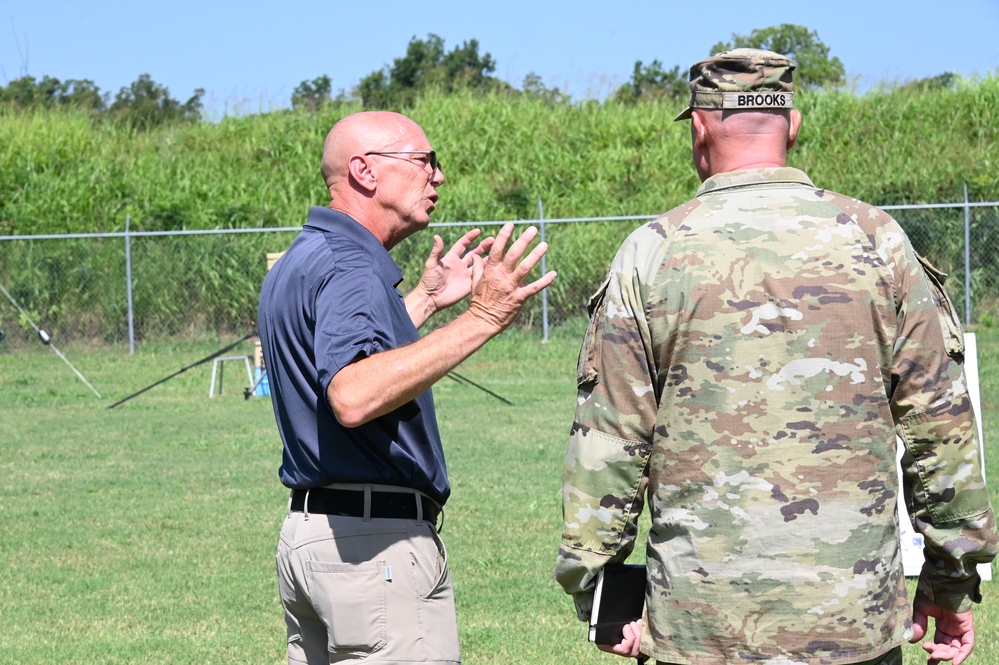 Maj. Gen. Winston P. Brooks, commanding general, U.S. Army Fires Center of Excellence and Fort Sill, Fort Sill, Oklahoma.