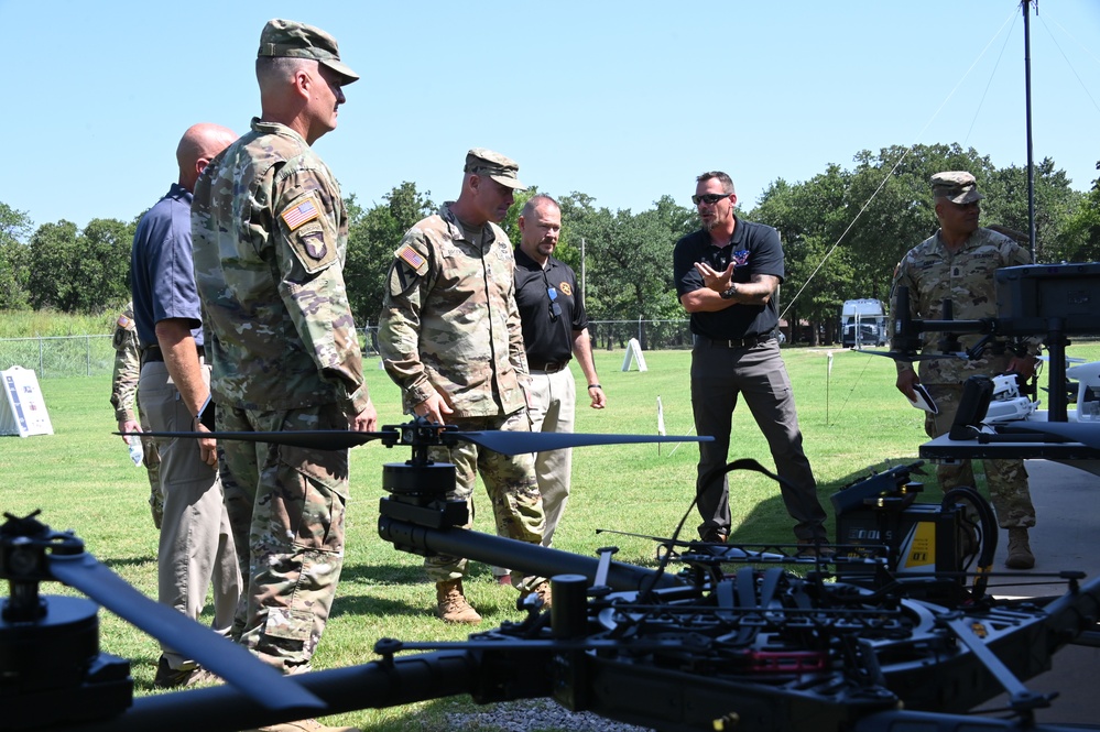 Maj. Gen. Winston P. Brooks, commanding general, U.S. Army Fires Center of Excellence and Fort Sill, Fort Sill, Oklahoma.