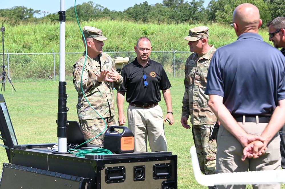 Maj. Gen. Winston P. Brooks, commanding general, U.S. Army Fires Center of Excellence and Fort Sill, Fort Sill, Oklahoma.