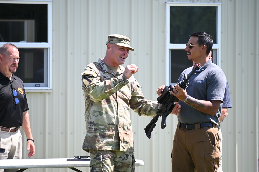 Maj. Gen. Winston P. Brooks, commanding general, U.S. Army Fires Center of Excellence and Fort Sill, Fort Sill, Oklahoma.