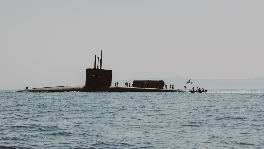 2d Recon Conducts Training with the USS Florida