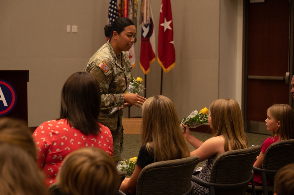 USARCENT welcomes incoming HHBN Command Sergeant Major