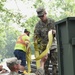 Vermont National Guard Delivers PVC Pipe for Flood Relief