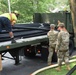 Vermont National Guard Delivers PVC Pipe for Flood Relief