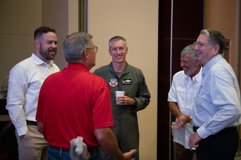 Col. Watkins speaks at First Friday