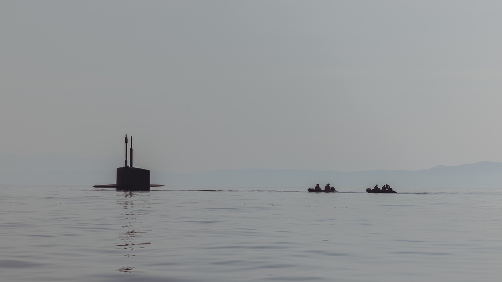 2d Recon Conducts Training with the USS Florida