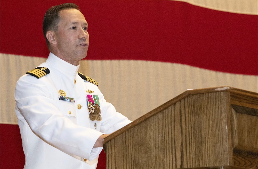 U.S. Naval Submarine School Change of Command Ceremony