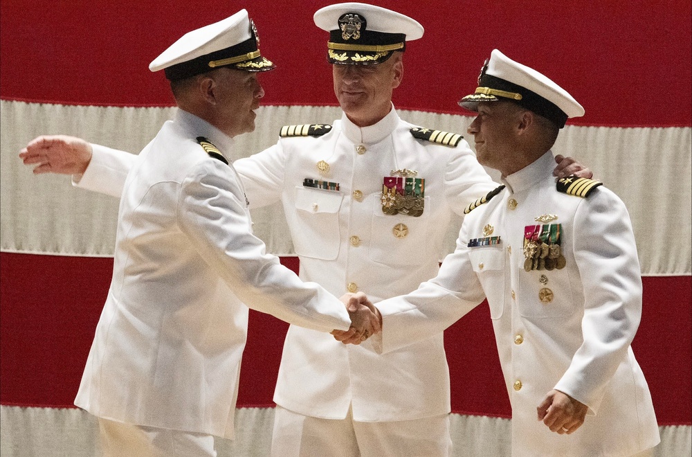 U.S. Naval Submarine School Change of Command Ceremony